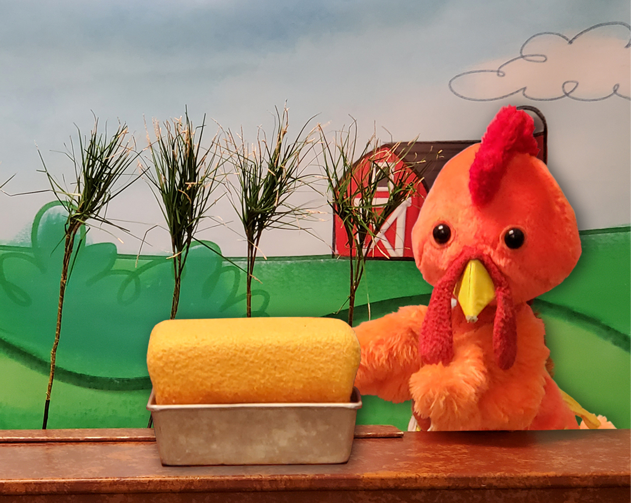 The Little Red Hen & the Grain of Wheat